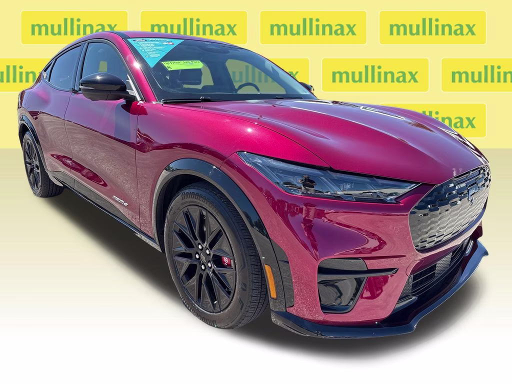 2025 Magenta Ford Mustang Mach-E Premium RWD SUV