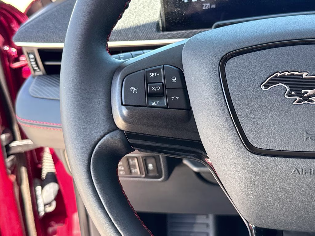 2025 Magenta Ford Mustang Mach-E Premium RWD SUV
