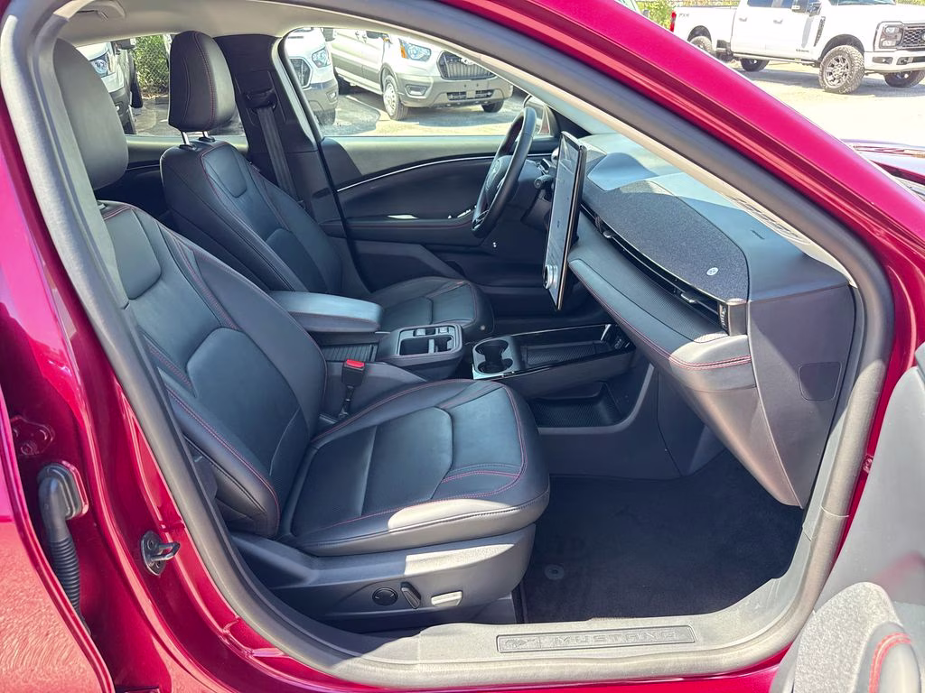 2025 Magenta Ford Mustang Mach-E Premium RWD SUV