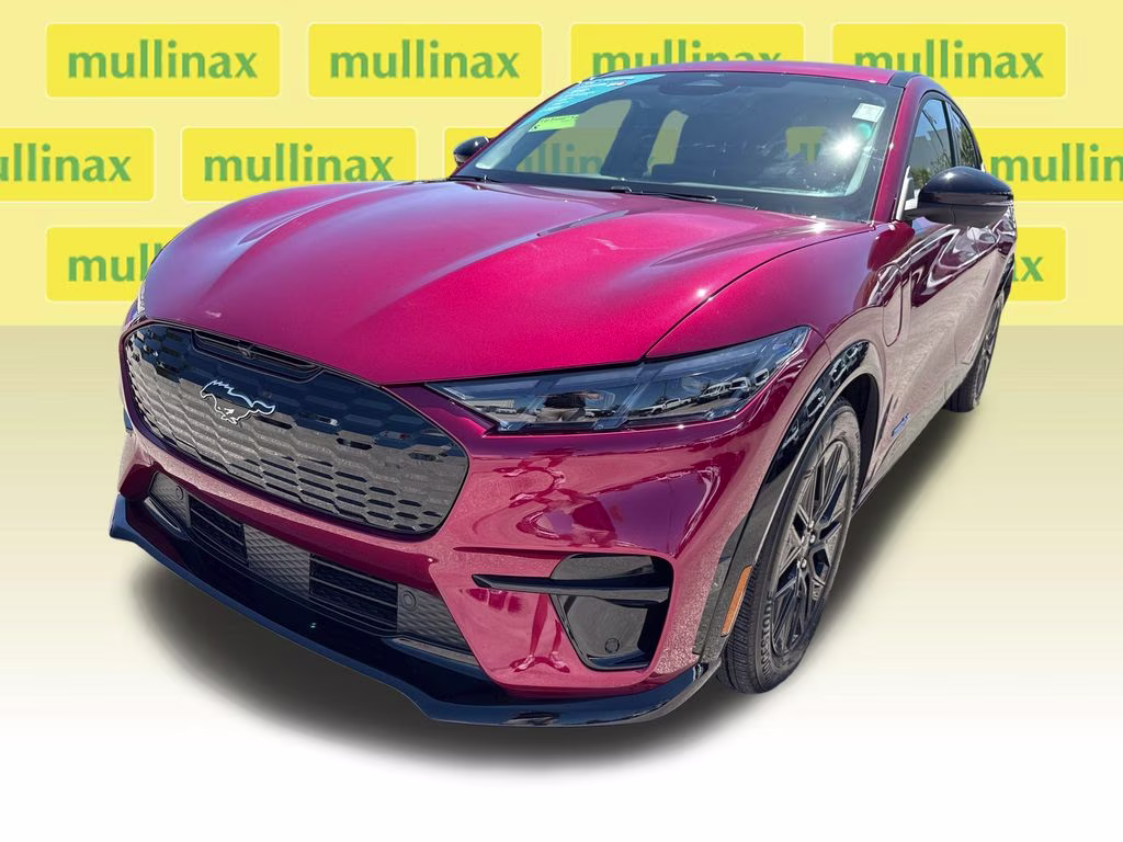 2025 Magenta Ford Mustang Mach-E Premium RWD SUV