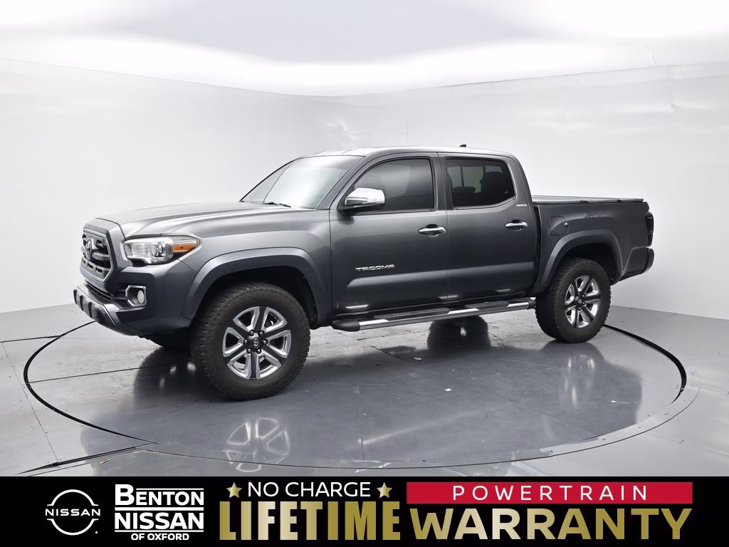 2016 Magnetic Gray Metallic Toyota Tacoma Limited RWD Truck