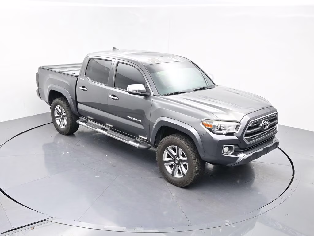 2016 Magnetic Gray Metallic Toyota Tacoma Limited RWD Truck