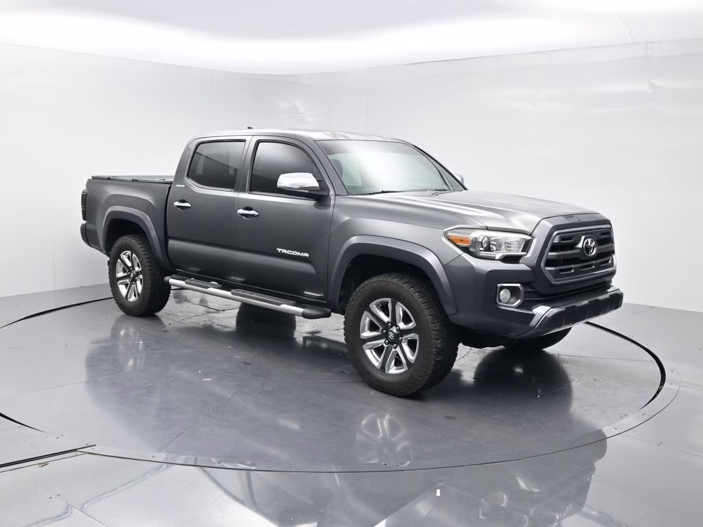 2016 Magnetic Gray Metallic Toyota Tacoma Limited RWD Truck