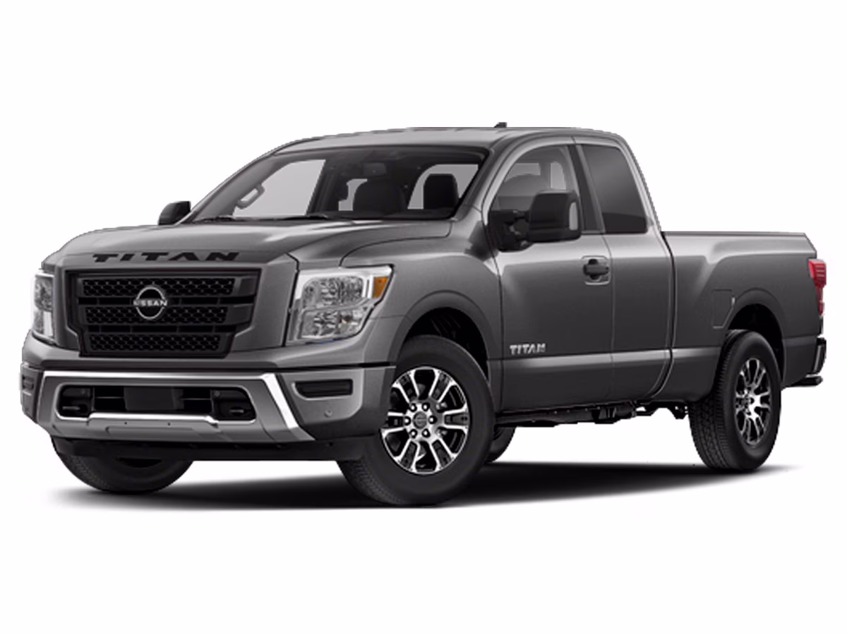 2023 Gun Metallic Nissan Titan SV RWD Truck