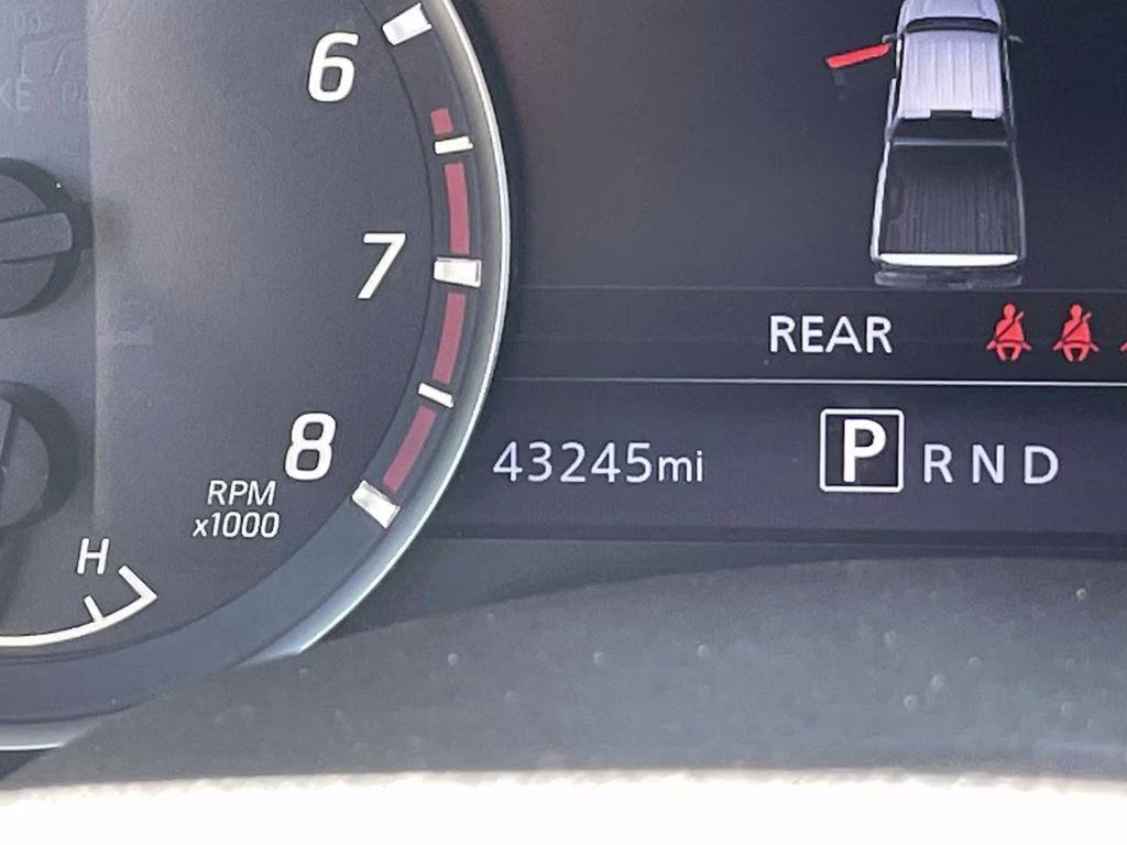 2023 Gun Metallic Nissan Titan SV RWD Truck