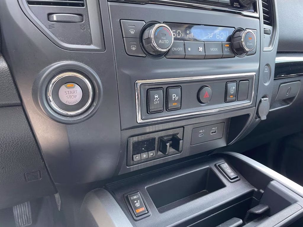 2023 Gun Metallic Nissan Titan SV RWD Truck