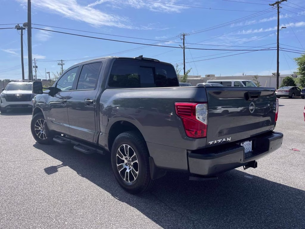2023 Gun Metallic Nissan Titan SV RWD Truck