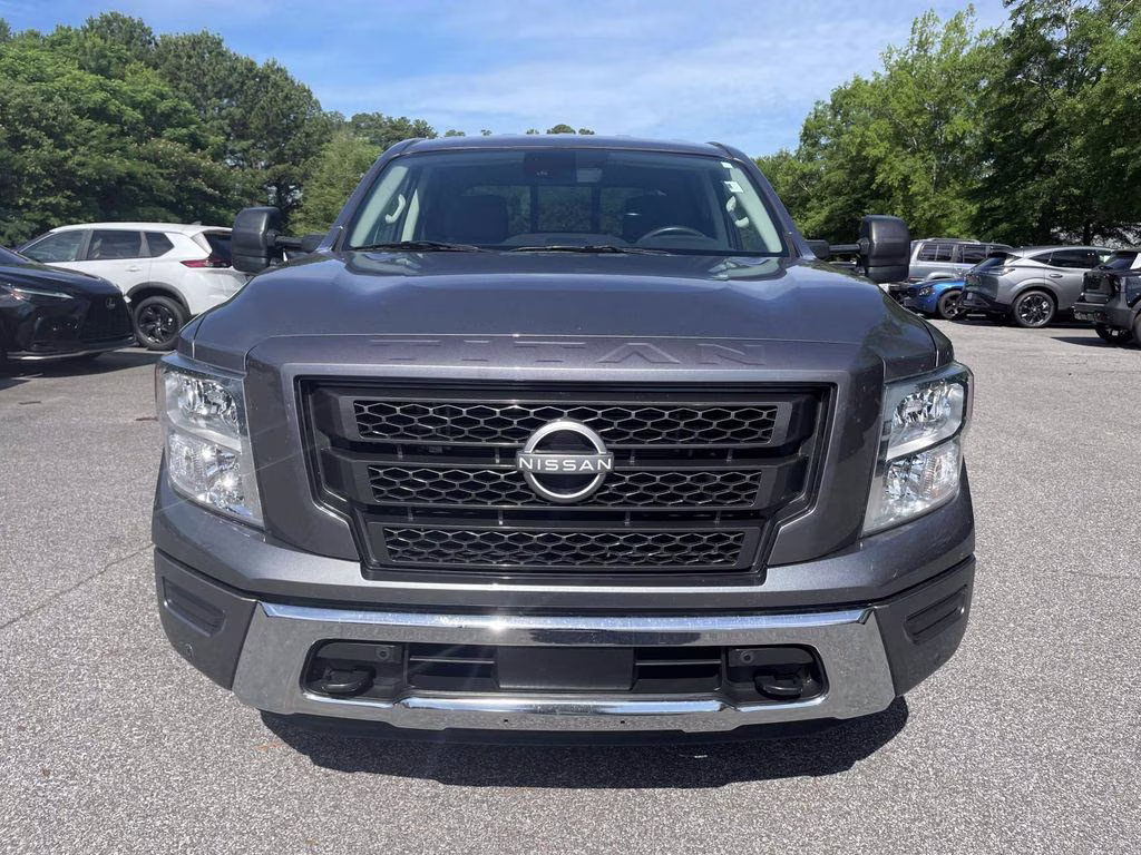 2023 Gun Metallic Nissan Titan SV RWD Truck