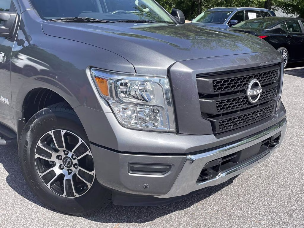 2023 Gun Metallic Nissan Titan SV RWD Truck