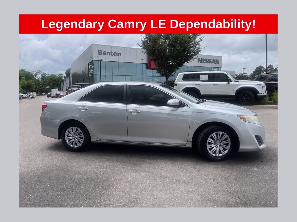 2012 Classic Silver Metallic Toyota Camry LE FWD Sedan