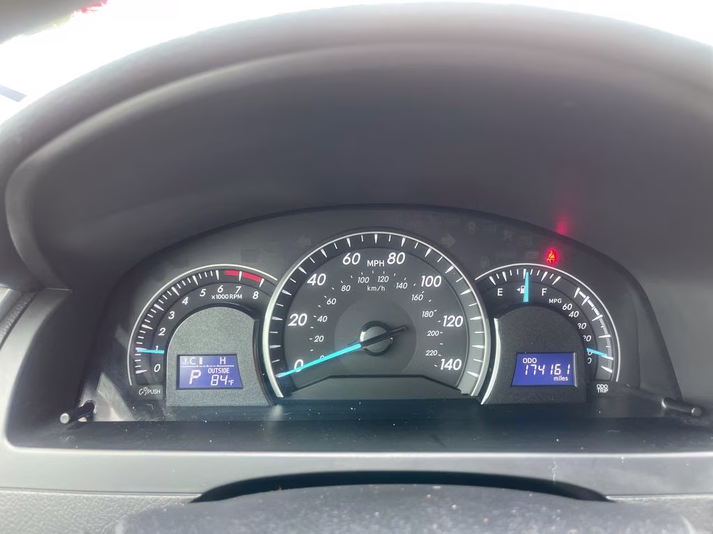 2012 Classic Silver Metallic Toyota Camry LE FWD Sedan