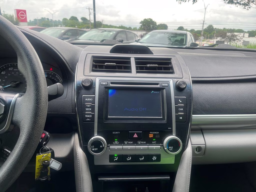 2012 Classic Silver Metallic Toyota Camry LE FWD Sedan