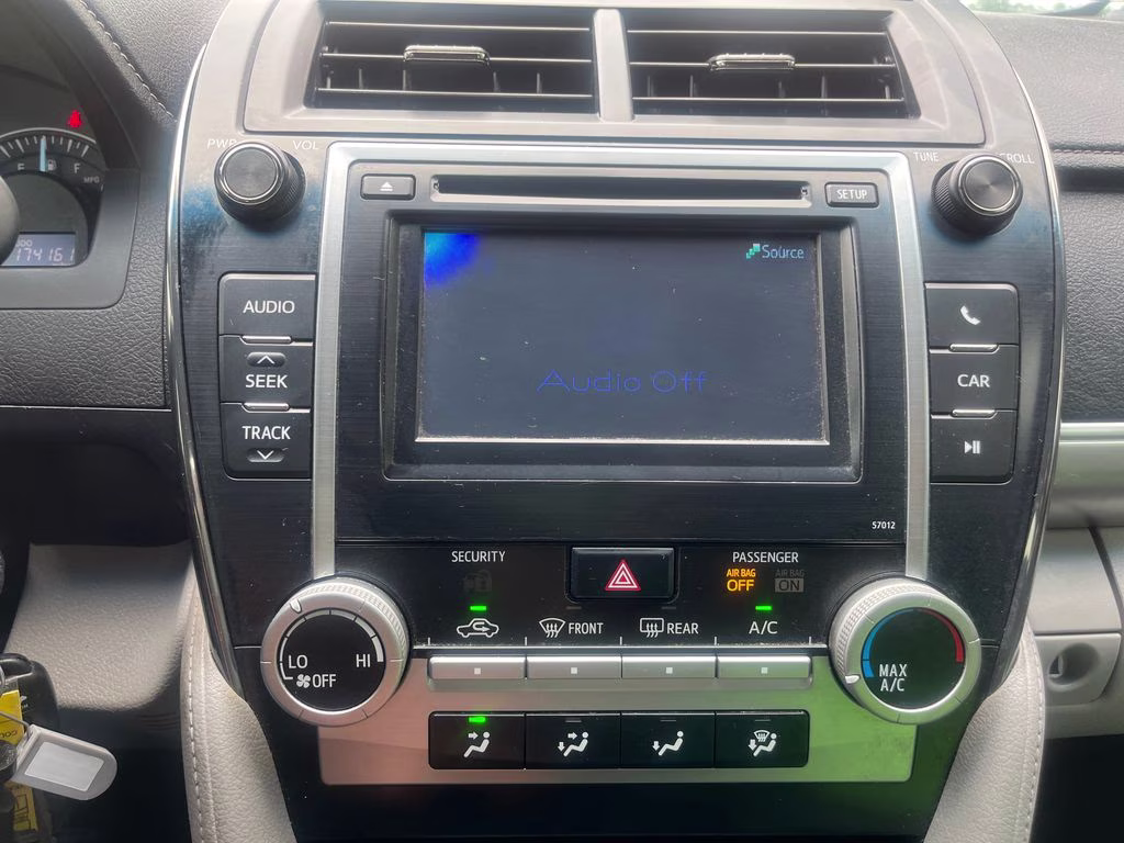 2012 Classic Silver Metallic Toyota Camry LE FWD Sedan