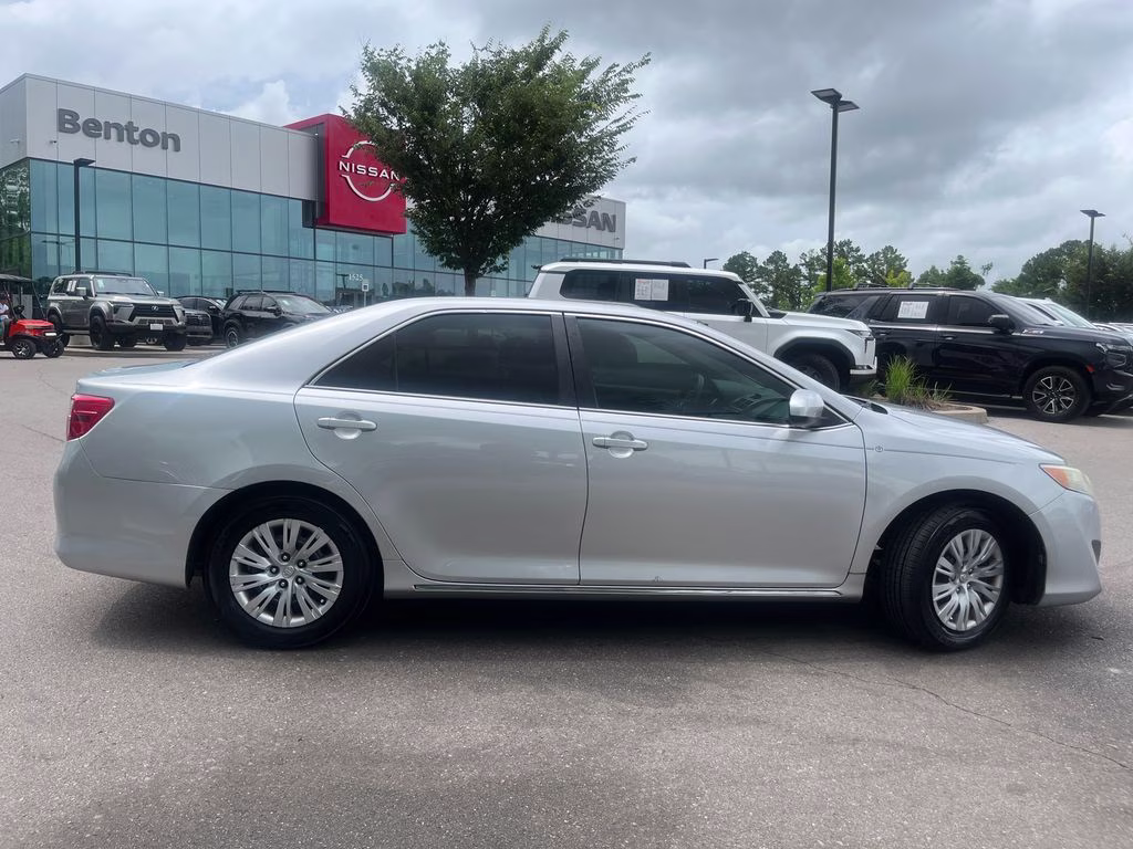 2012 Classic Silver Metallic Toyota Camry LE FWD Sedan