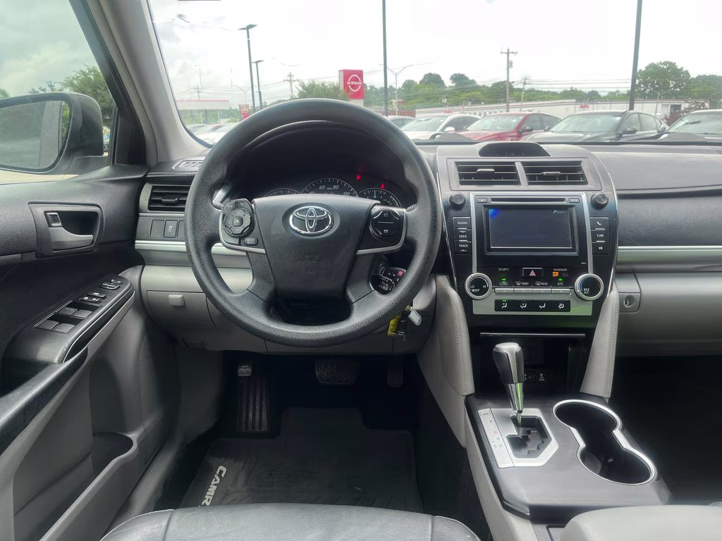 2012 Classic Silver Metallic Toyota Camry LE FWD Sedan