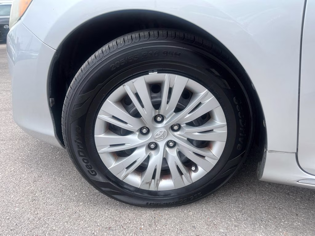 2012 Classic Silver Metallic Toyota Camry LE FWD Sedan