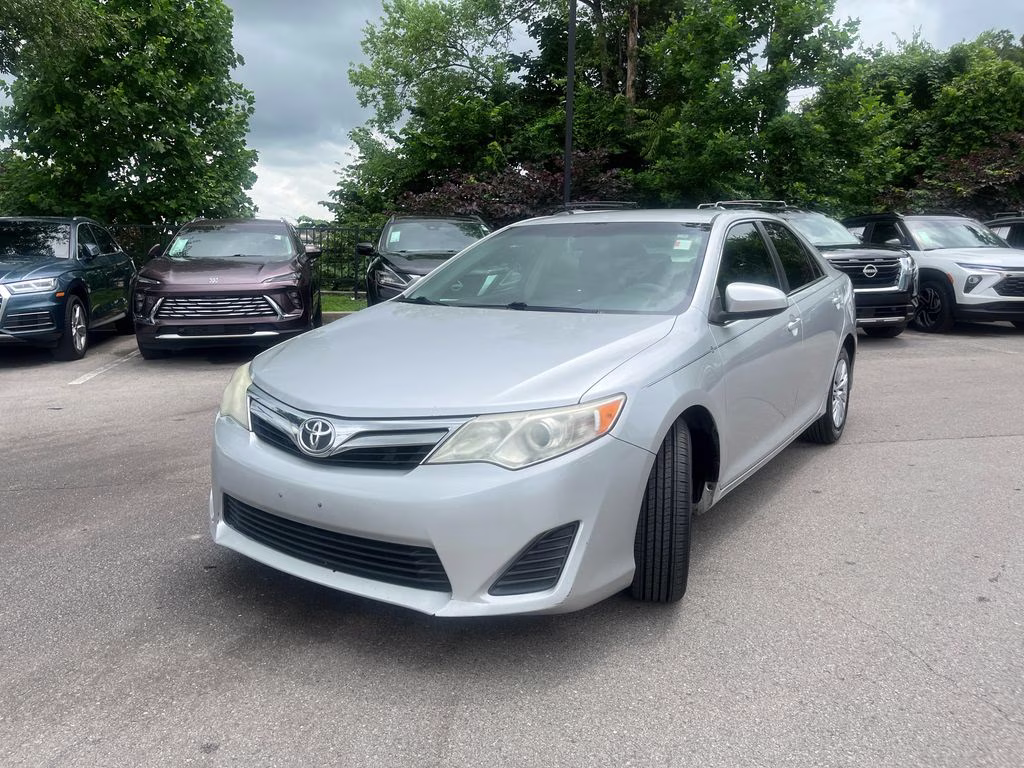 2012 Classic Silver Metallic Toyota Camry LE FWD Sedan
