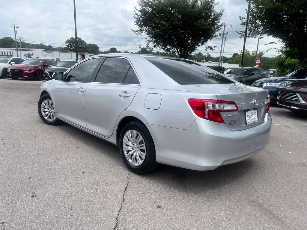 2012 Classic Silver Metallic Toyota Camry LE FWD Sedan