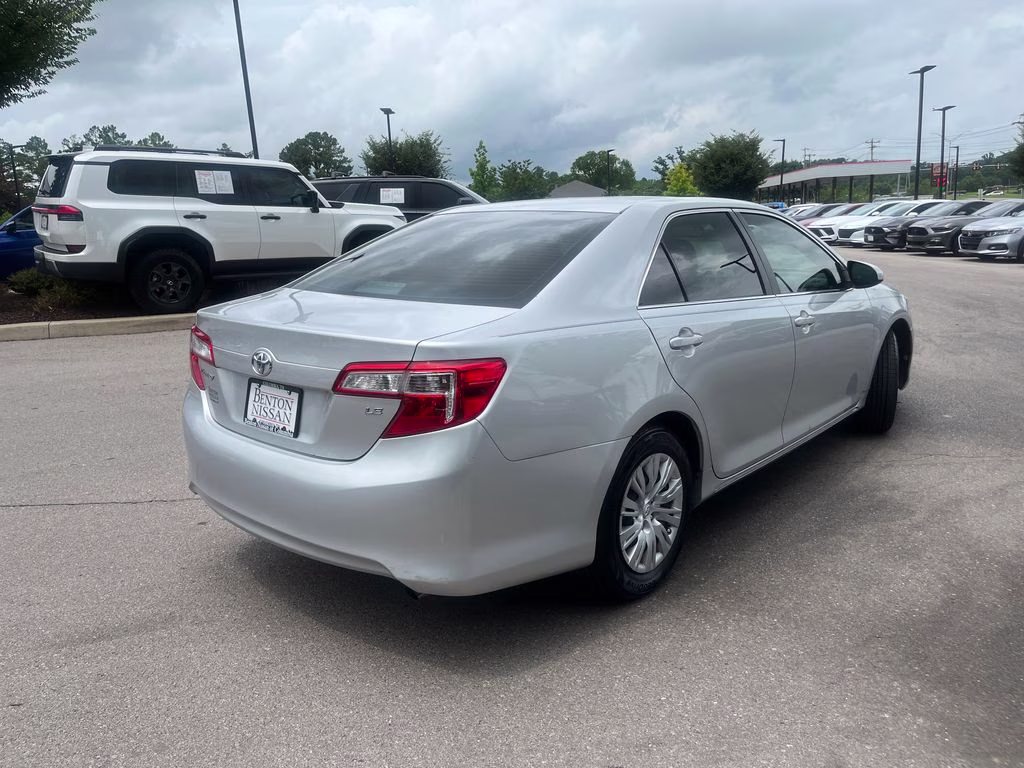 2012 Classic Silver Metallic Toyota Camry LE FWD Sedan