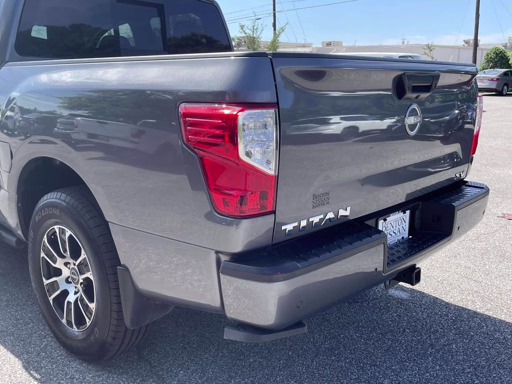 2023 Gun Metallic Nissan Titan SV RWD Truck