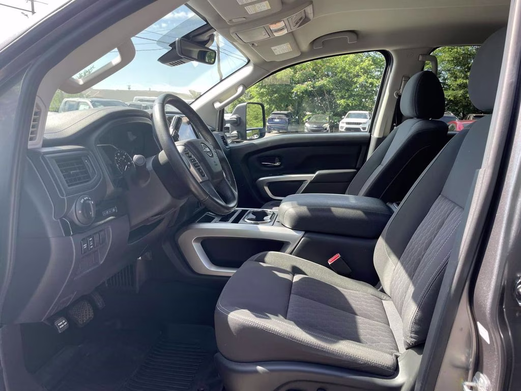 2023 Gun Metallic Nissan Titan SV RWD Truck