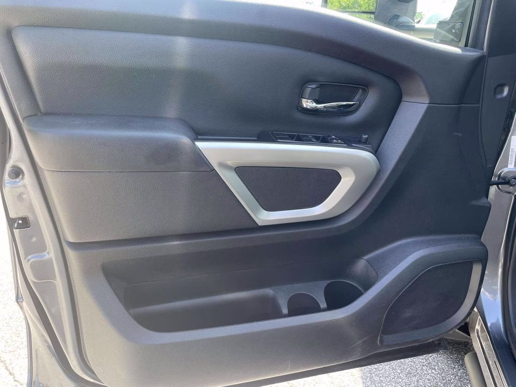 2023 Gun Metallic Nissan Titan SV RWD Truck