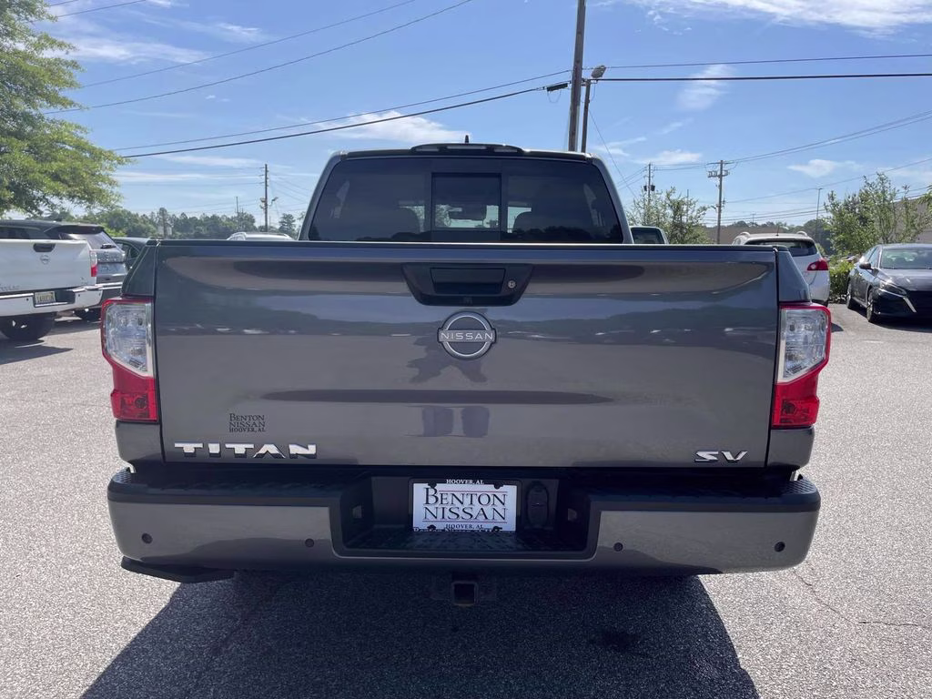 2023 Gun Metallic Nissan Titan SV RWD Truck
