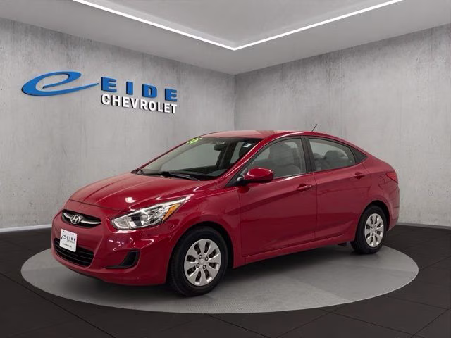 2016 Boston Red Metallic Hyundai Accent SE FWD Sedan