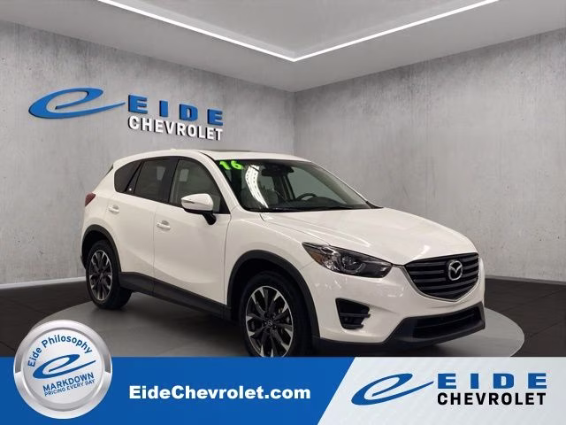 2016 Crystal White Pearl Mica Mazda CX-5 Grand Touring AWD SUV