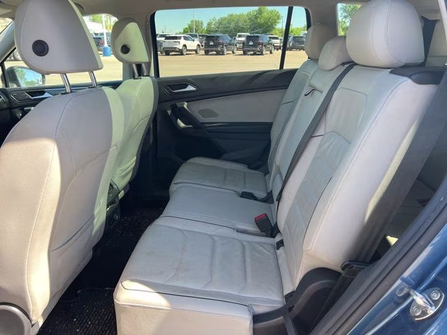 2019 Stone Blue Metallic Volkswagen Tiguan 2.0T SEL Premium R-Line AWD SUV