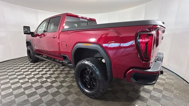 2020 Red Quartz Tintcoat GMC Sierra 2500HD AT4 4X4 Truck