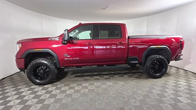 2020 Red Quartz Tintcoat GMC Sierra 2500HD AT4 4X4 Truck