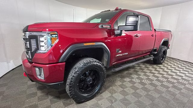 2020 Red Quartz Tintcoat GMC Sierra 2500HD AT4 4X4 Truck