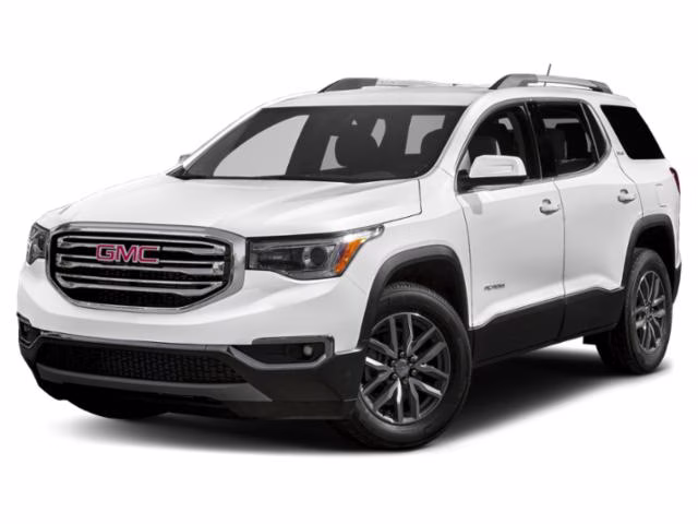 2019 Summit White GMC Acadia SLT-1 FWD SUV