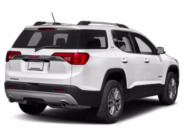 2019 Summit White GMC Acadia SLT-1 FWD SUV