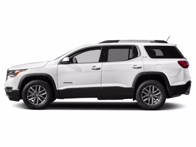 2019 Summit White GMC Acadia SLT-1 FWD SUV