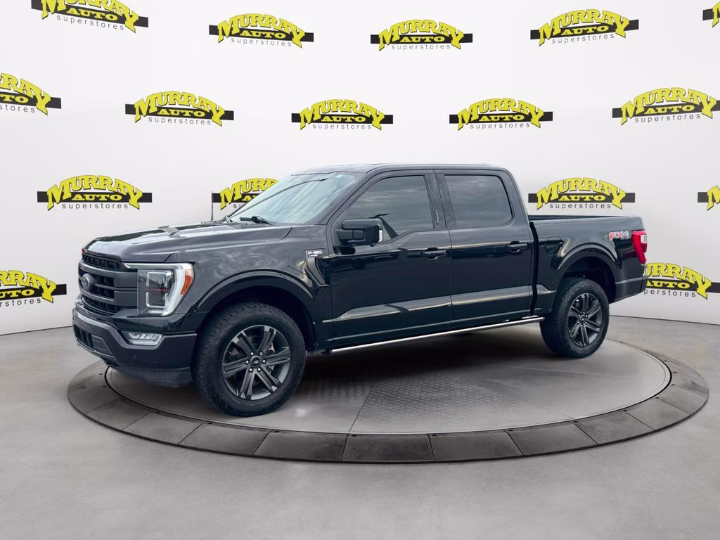 2023 Agate Black Metallic Ford F-150 Lariat 4X4 Truck