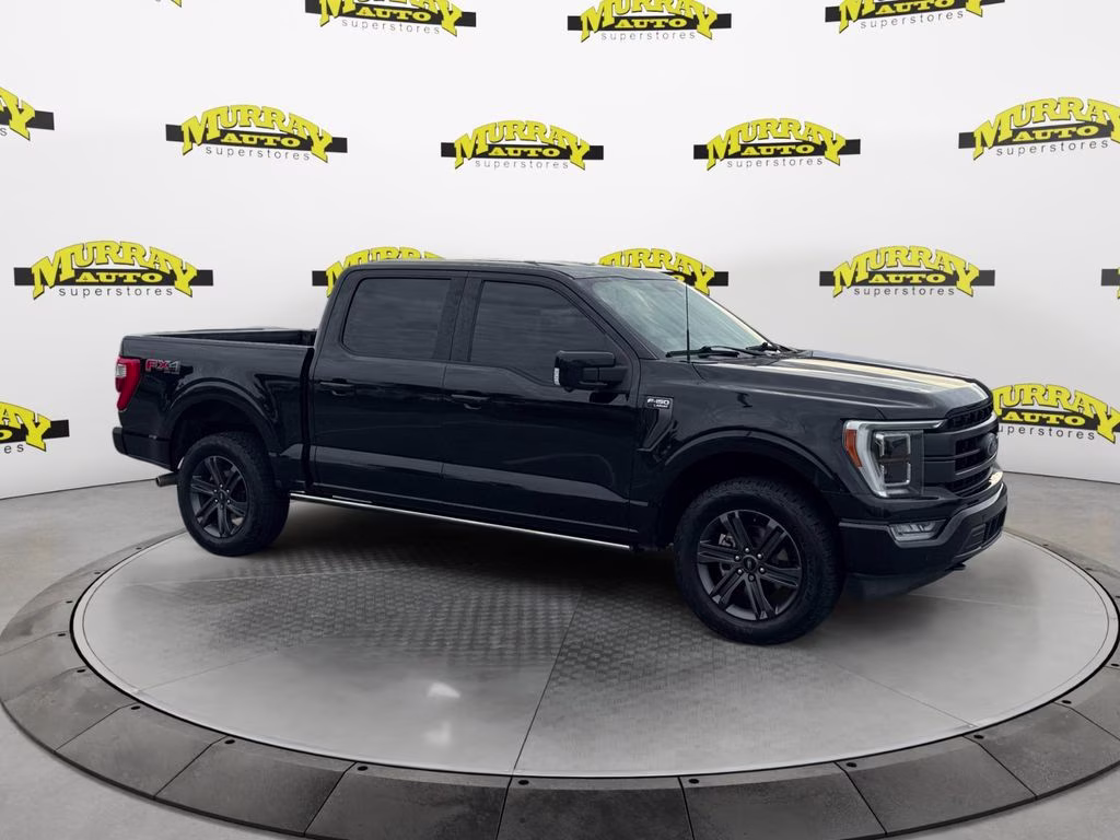 2023 Agate Black Metallic Ford F-150 Lariat 4X4 Truck
