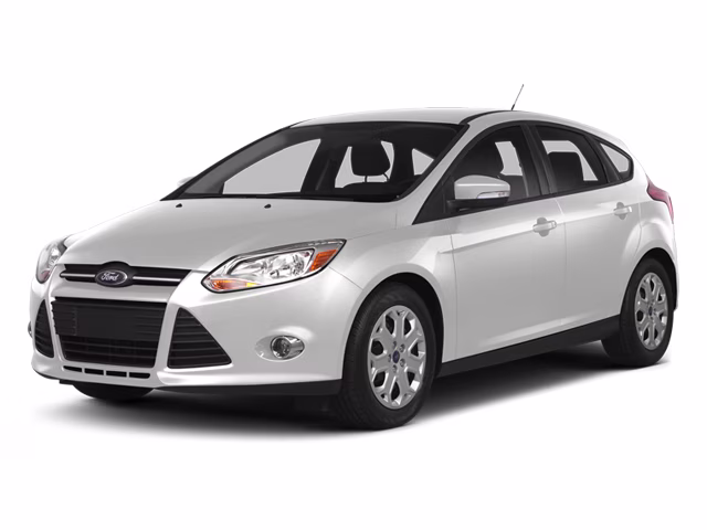 2014 Oxford White Ford Focus SE FWD Hatchback