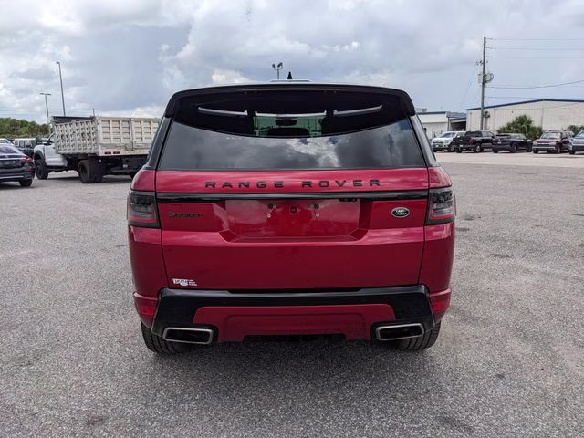 2019 Red Land Rover Range Rover Sport HSE Dynamic AWD SUV
