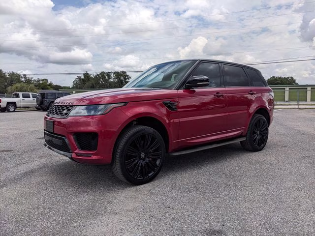 2019 Red Land Rover Range Rover Sport HSE Dynamic AWD SUV