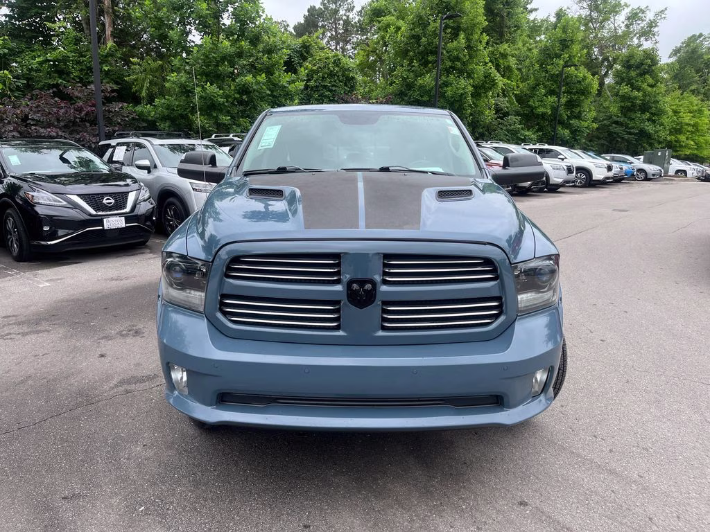 2015 Ceramic Blue Clearcoat Ram 1500 Ceramic Blue Sport Pkg 4X4 Truck