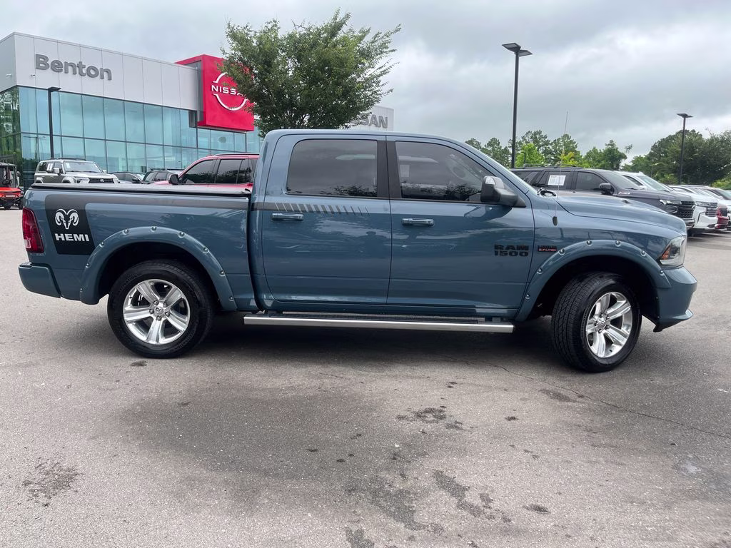 2015 Ceramic Blue Clearcoat Ram 1500 Sport 4X4 Truck