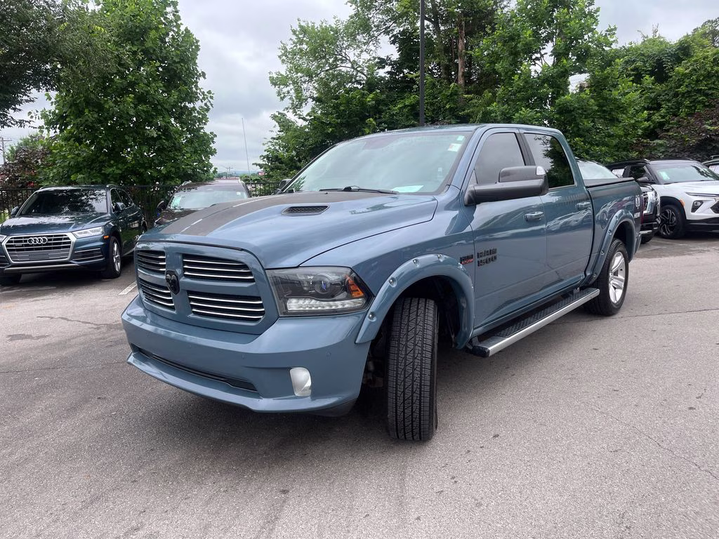 2015 Ceramic Blue Clearcoat Ram 1500 Sport 4X4 Truck