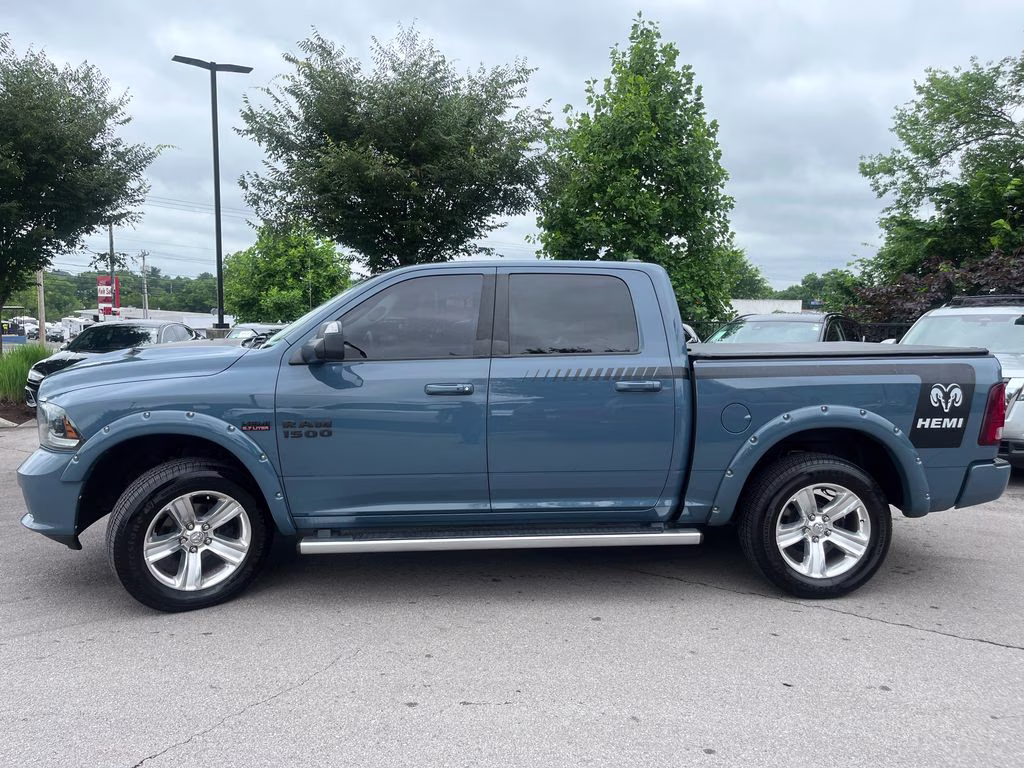 2015 Ceramic Blue Clearcoat Ram 1500 Sport 4X4 Truck