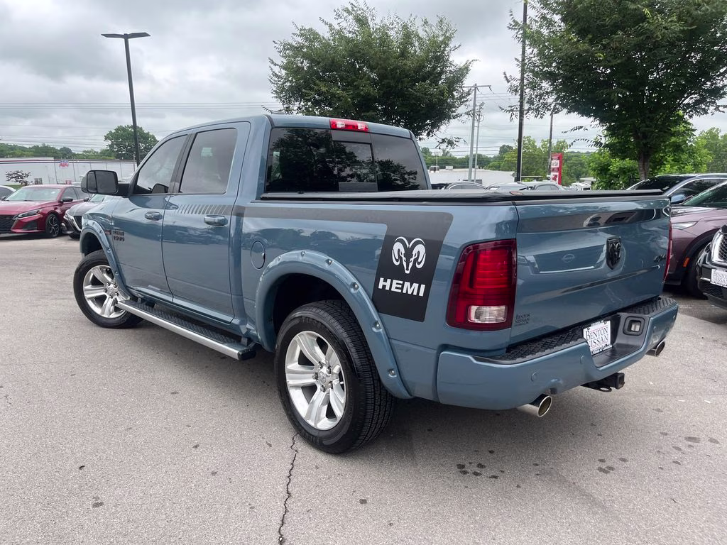 2015 Ceramic Blue Clearcoat Ram 1500 Sport 4X4 Truck
