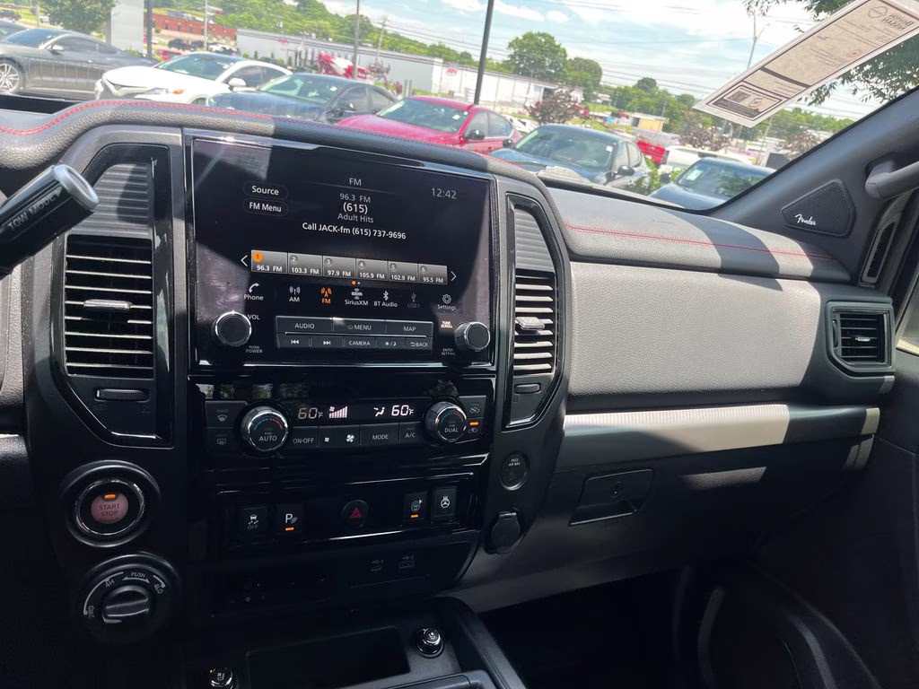 2022 Super Black Nissan Titan PRO-4X 4X4 Truck