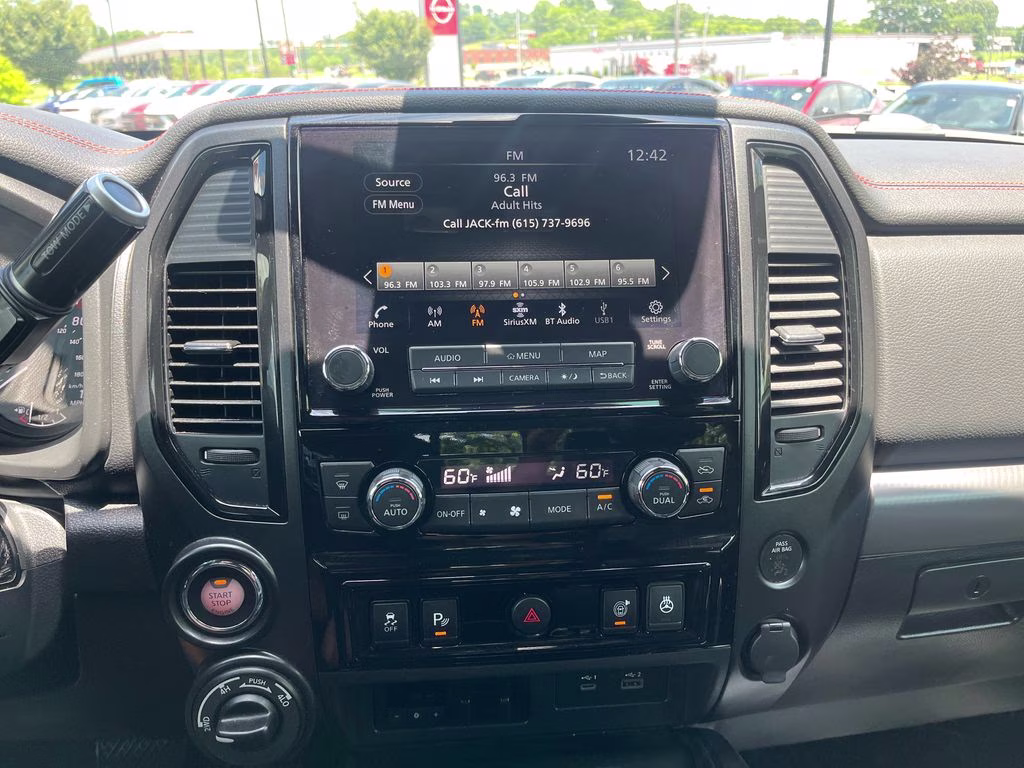 2022 Super Black Nissan Titan PRO-4X 4X4 Truck
