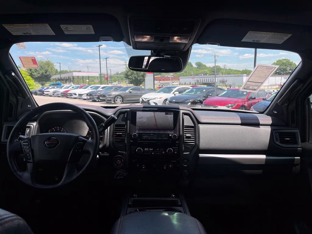 2022 Super Black Nissan Titan PRO-4X 4X4 Truck