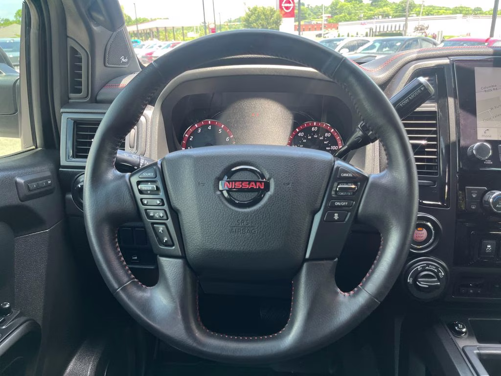 2022 Super Black Nissan Titan PRO-4X 4X4 Truck